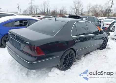 2003 Lexus Ls 430 from USA, damaged, VIN JTHBN30F730110787